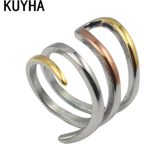 Simple Design Silver Color Finger Ring Romantic Wedding Engagement Anniversary Present Hollow Jewelry for Lover Couple