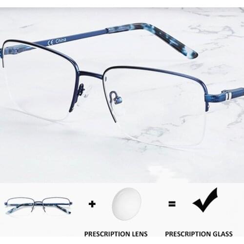 ZENOTTIC Prescription Glasses Progressive Spectacles Photochromic Blue Light Glasses CR39 Resin Lenses Optical Myopia Eyeglasses