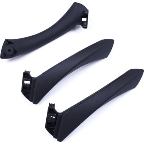 Car Interior Handle Interior Doors Panel Pull Overlay ABS Left Right for BMW E90 E91 316 318 320 325 328 Car Styling Accessories