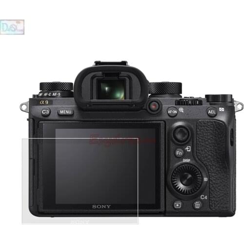 Self-adhesive Tempered Glass / Film LCD Screen Protector Cover for Sony Alpha 9 II A9 ILCE-9 ILCE-9M2 Replace PCK-LG1