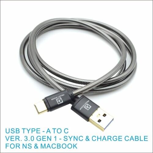 Standard USB3.0 Type A to Type C 3.1 GEN1 1.2M Cable For Nintend N-SWITCH Macbook Android Phone Quick Charging 24K Plated Gold
