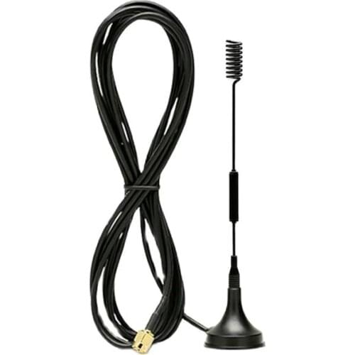 1PC 433Mhz antenna 8dbi high gain small sucker base OMNI SMA male connector 16cm radio aerial NEW wholesale price