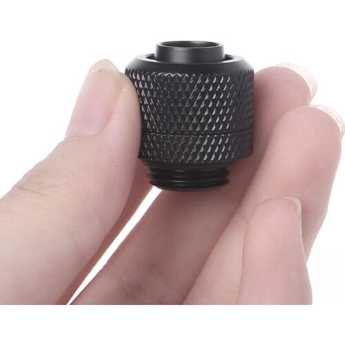 2021 New G1/4 3/8"ID X 1/2"OD 9.5x12.7mm Tubing Hand Compression Fittings Water Cooling