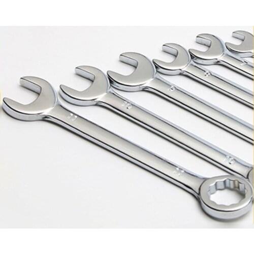 50LB 10pcs Mini Spanner Wrenches Set Key Ring Spanner Explosion-proof Pocket British/Metric Type Wrenches