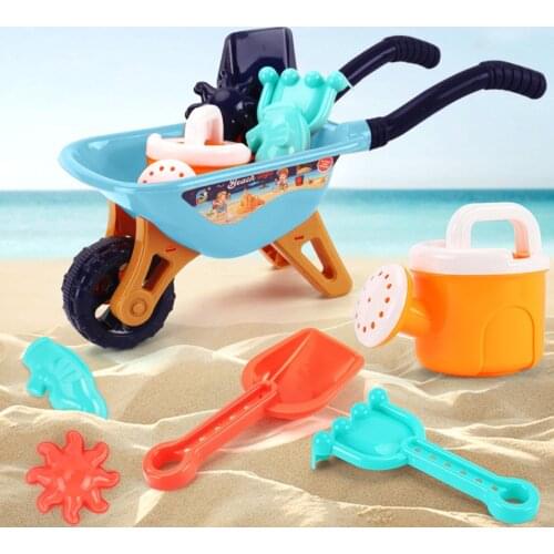 6pcs Beach Toy Sand Baby Toy Sand Play Sandpit Toy Summer Outdoor Kids Toy For Boys And Girls Digging Sand Toys Juguetes Playa