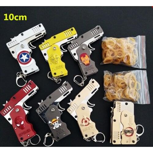 PUBG Cosplay Costume Keychain Movable Helmet Backpack Pan Alloy Model Key Chain llaveros 98K AWM Mini Pendant llaveros