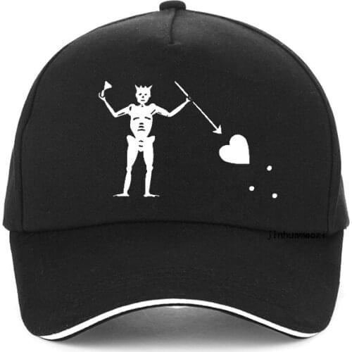 Blackbeard Edward Teach print Baseball Cap summer men Outdoor adjustable snapback hat bone Blackbeard Edward Teach Pirate cap