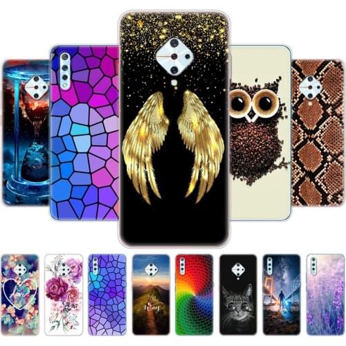 For VIVO V17 Case 6.38 Inch Back Phone Cover on Vivo V17 Neo V 17 V17Neo VIVOV17 Silicon Soft TPU Protective Bumper Dropshipping