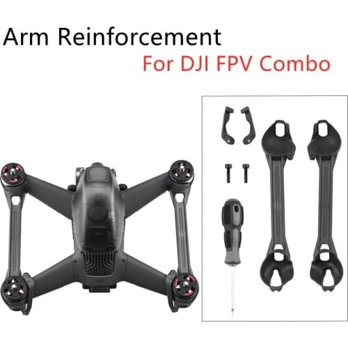 For DJI FPV Combo Maintenance Arm Reinforcement Drone Arm Bracers Protector for DJI FPV Drone Replacement Accessories