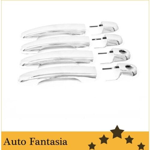 Flexible chrome trim Chrome Door Handle Cover for Hyundai Tucson---Free Shipping