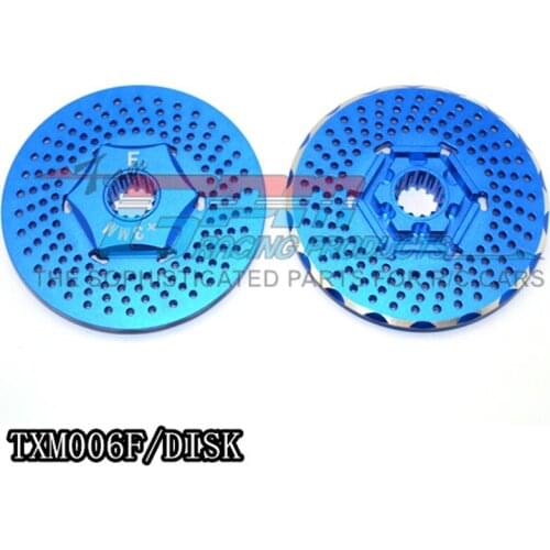 GPM ALUMINIUM FRONT WHEEL HEX CLAW +3MM WITH BRAKE DISK For TRAXXAS X-MAXX RC Upgrade