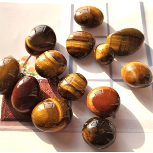 100g 20mm-40mm Tiger Eye Gravel Natural And Mineral Stones Reiki Meditation Witchcraft Supplies Aquarium Decorations