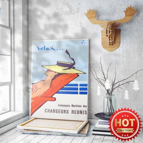 Rene Gruau Artwork Poster, Vintage French Travel Poster, Fashion Illustration Wall Art, Rene Print Art, Gruau Prints Poster