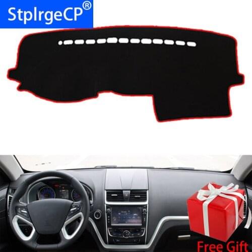For GEELY EMGRAND EC7 2014-2015 Dashboard Cover Sun Shade Non-slip Dash Mat Carpet Car Stickers Interior Accessories