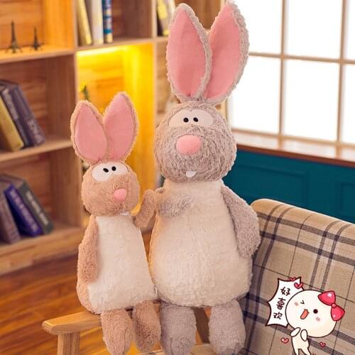 Long ear rabbit Valentines Day gift Children plush toy Rabbit kids baby stuffed toy