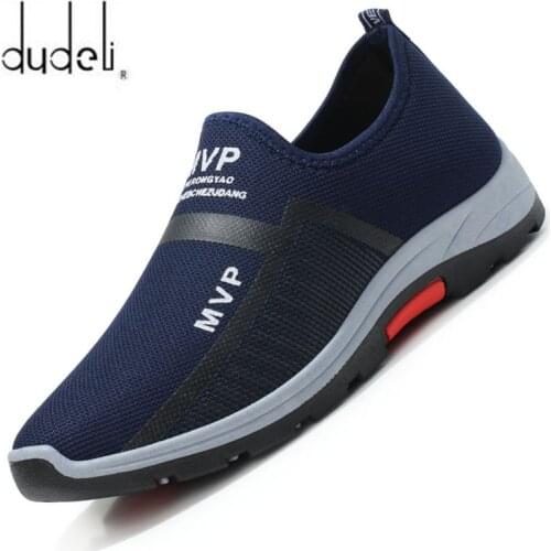 Summer Mesh Men Shoes Lightweight Sneakers Men Fashion Casual Walking Shoes Breathable Slip on Mens Loafers Zapatillas Hombre