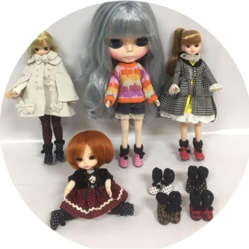 Blyth doll shoes size 2.8cm boots suitable fof blyth doll,1/8 bjd doll, licca doll