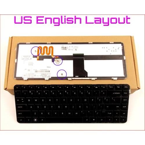 New Keyboard US English Version for HP Pavilion DV5-2040 DV5-2050 DV5-2060 DV5T-2100 DV5-2132DX DV5-2077 Laptop W/Backlit