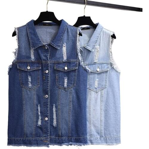 Женские джинсовые жилеты ODFVEBX China At AliExpress