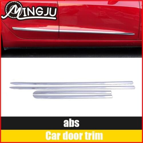 Rear fog light strip For Tesla model 3 Three Car door trim Car decoration accessories three tesla model 3 Sticker Rearview