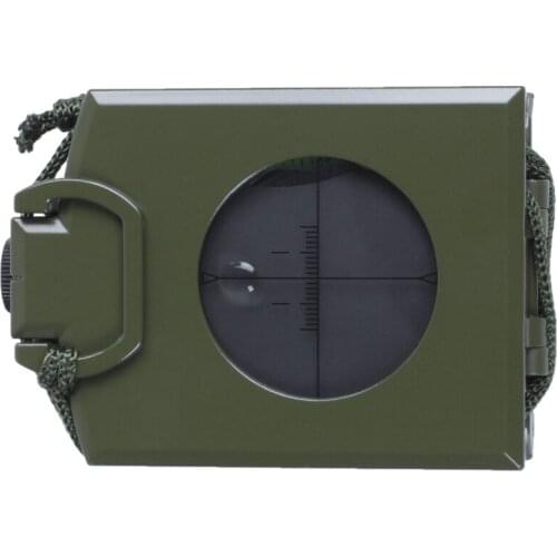 XSXS--New Professional Military Army Metal Sighting Compass clinometer Camping