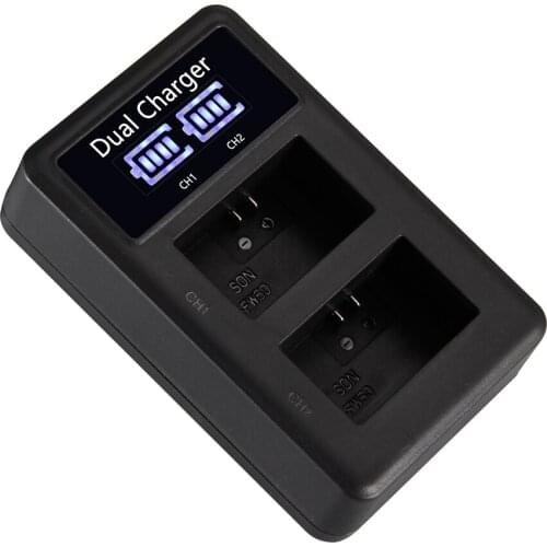 For SONY Battery USB dual charger NP-FW50 USB BATTERY CHARGER