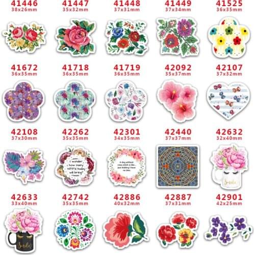 10 pcs Flowers and insects Resin Flatback for Hair Bows Planar Resin Crafts Custom Resin for DIY Phone Decorations PR41446