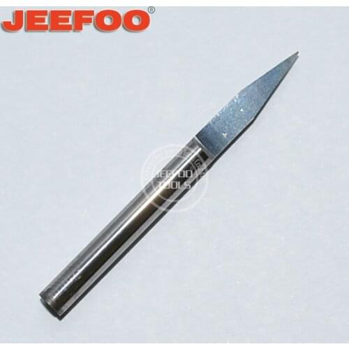 3.175*20Degree*0.3 Flat Bottom Carbide Cnc Router Bit End Mill For Acrylic/PVC/Double Plate Engraving Bits