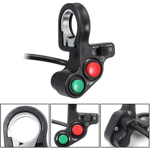 3 in 1 Motorcycle Headlight Horn Turn Signal Light Indicator Control Switch