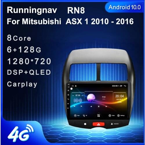 Runningnav For Mitsubishi ASX 1 2010 2011 - 2016 Car Radio 2 Din Android Car Radio Multimedia Video Player Navigation GPS