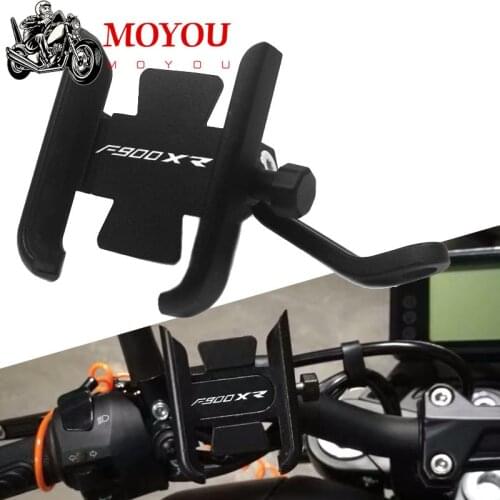 For BMW F900XR F900 XR F 900XR 2019 2020 Motorcycle CNC Handlebar Rearview Mirror Mobile Phone Holder GPS stand bracket