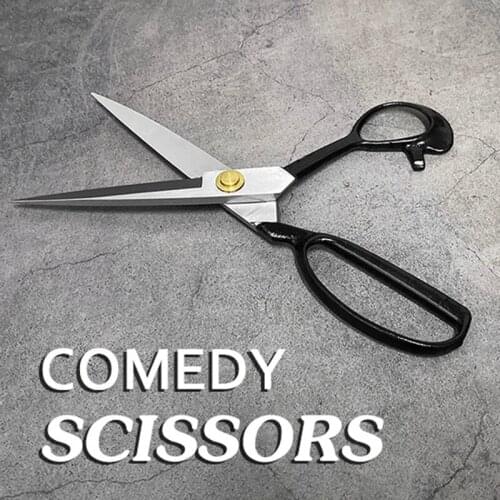 Comedy Scissors Magic Tricks Funny Stage Close Up Magia Illusions Gimmick Props Accessarues Can Used to Cut Rope Routine Magie