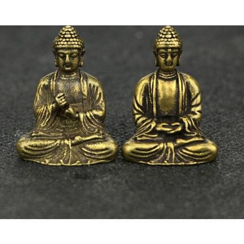 Brass Decoration Buddha Sculpture Figure for Apartment House & Garden Buddha Statue