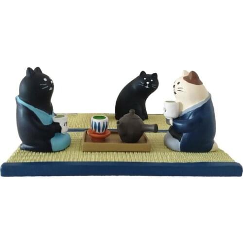 Cartoon Penguin Cat Miniature Ornament Car Home Cafe Gift Shop Desk Decor Doll Desk Decor Doll Miniature Ornament Cartoon Pen