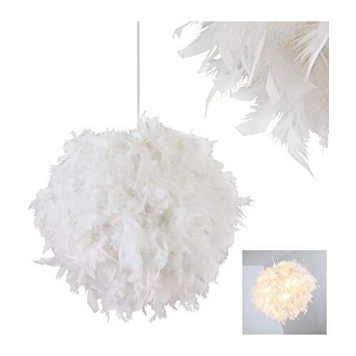 Nordic Feather Pendant Lamp Creative Fairy Hanging Lamp Goose Feather Bedroom Dining Room Loft Chandelier Ceiling Droplight E27