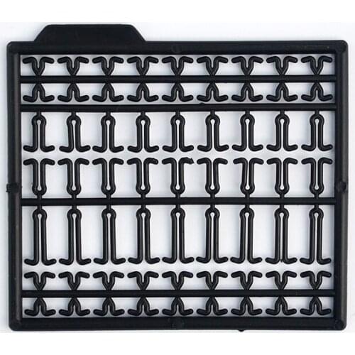 Carp Fishing Boilie Stopper 10pcs/lot 63 Stops Black Hair Rig Extender Bait Stops Carp Fishing Accessories Drop Shipping