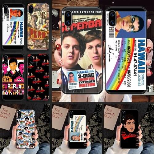 Superbad comedy movie Phone case For Huawei Honor 6 7 8 9 10 10i 20 A C X Lite Pro Play black fashion prime silicone bumper tpu
