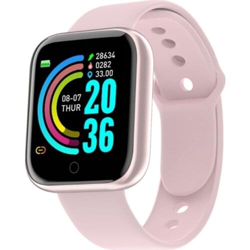 Y68 Smart Watch Women Men Sport Bluetooth Smart Band Heart Rate Monitor B36F