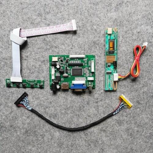 VGA+AV 30-Pin LVDS 1440*900 1CCFL DIY kit LCD screen For B170PW01/B170PW03/B170PW05/B170PW06 display controller drive board