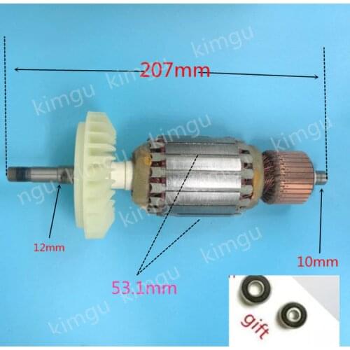 ARMATURE 220V-240V Rotor 360982E 360982F For Hitachi G23SW2 G23ST G18SW2 G18ST