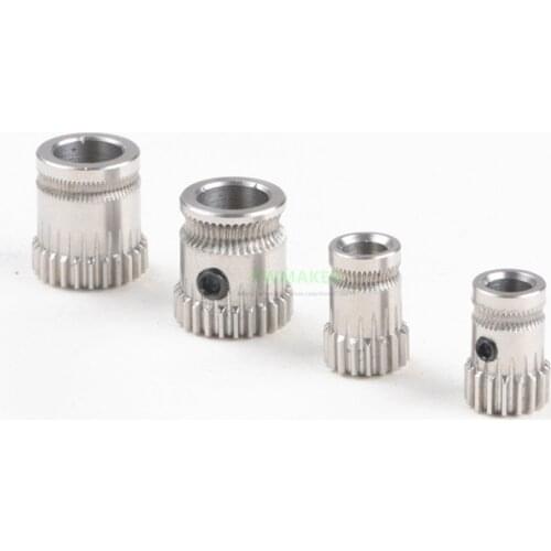 1pcs Bdtech / Prusa i3 MK3 Extruder Drive Wheel Gear 17 tooth 25 tooth Stainless Steel Bore 5mm/8mm 1.75 3.0mm 3D printer parts