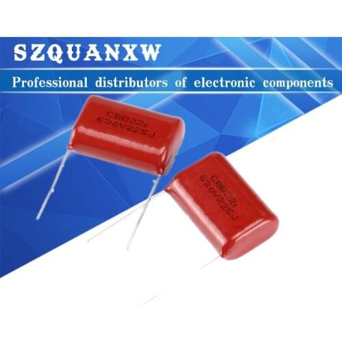 10pcs CBB 630V 102J 222J 472J 332J 103J 153J 223J 333J 473J 683J 104J 154J 224J 334J 474J 564J 684J 824J 105J 155J 205J 225J 335