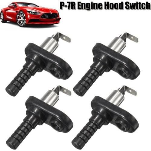 12 Pin P-7R Car Engine Truck Boat Light Hood Door Alarm Bonnet Universal Adjustable Switch Plastic And Metal Car Door Switch