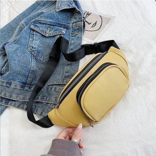 2021 New Women Casual Crossbody Bag Fashion Messenger Female Waist Packs