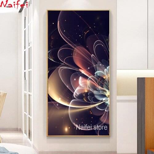 5d diamond painting Mandala Flower Abstract large size painting Diy diamond mosaic full diamond embroidery round rhinestones