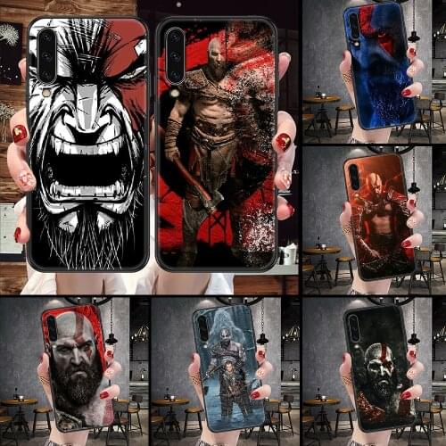 Game GOD OF WAR Phone Case For Samsung Galaxy A 10 12 20E 21S 30 32 40 50 51 52 70 71 72 5 6 7 2016 2018 black luxury cover 3D
