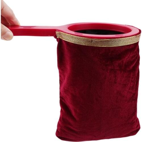 Hot Sale High Quality New Amazing Funny Empty Bag Illusion Magic ConJuring Props Magician Trick Tools New