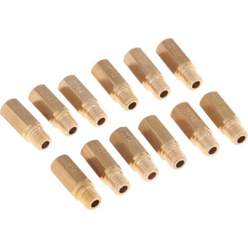 Carburettor Main Jets Set For PWK FCR OKO KOSO 124/126/128/130/132 - 12 Size