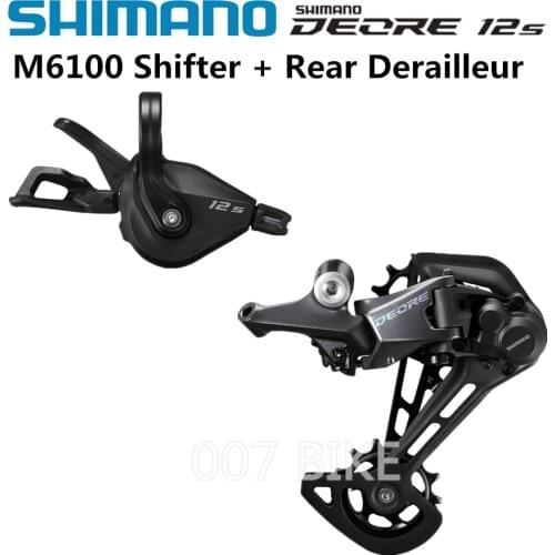 SHIMANO DEORE M6100 Groupse Mountain Bike Groupset 1x12-Speed M6100 Shifter Rear Derailleur