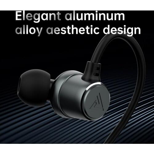 QKZ SK4 HiFi Wired Earphone Dual-Dynamic Quad-Core Speaker 3.5mm In-ear Earbuds with Microphone Sports Music Earphones